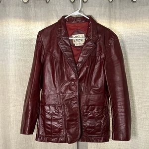 Vintage Berman’s Genuine Leather Jacket